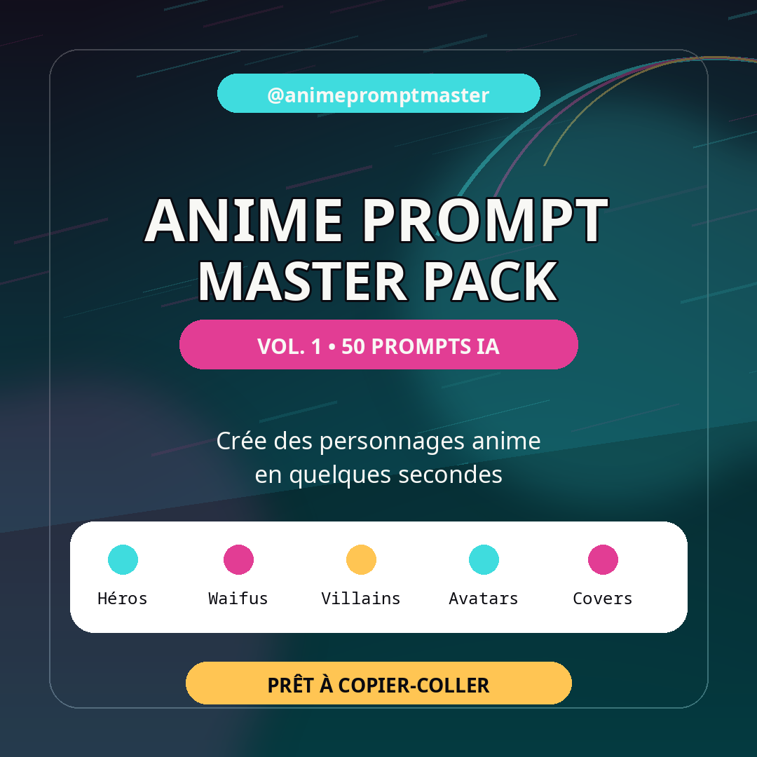 Anime Prompt Master Pack Vol. 1